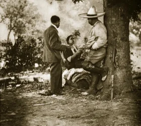 Pancho Villa on his ranch, 1920-23